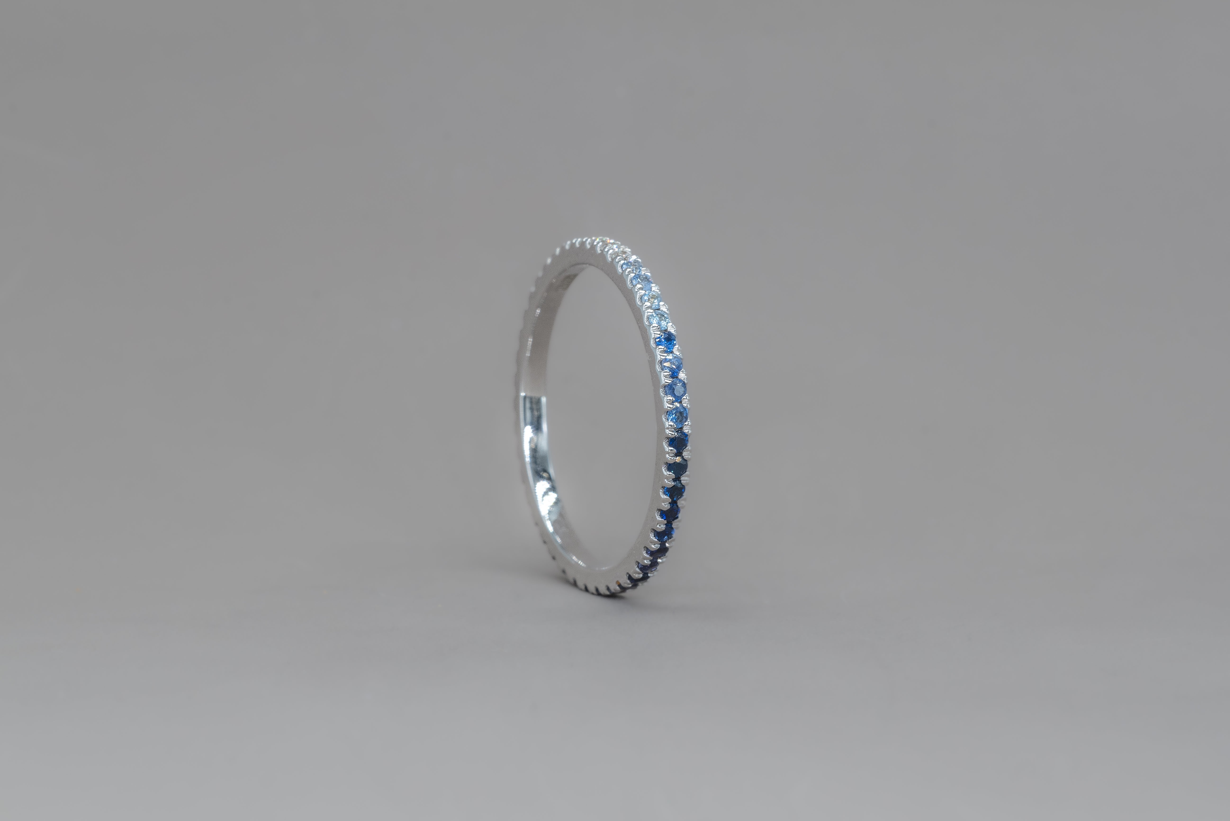 UNDECIDED PETIT BLUE RING