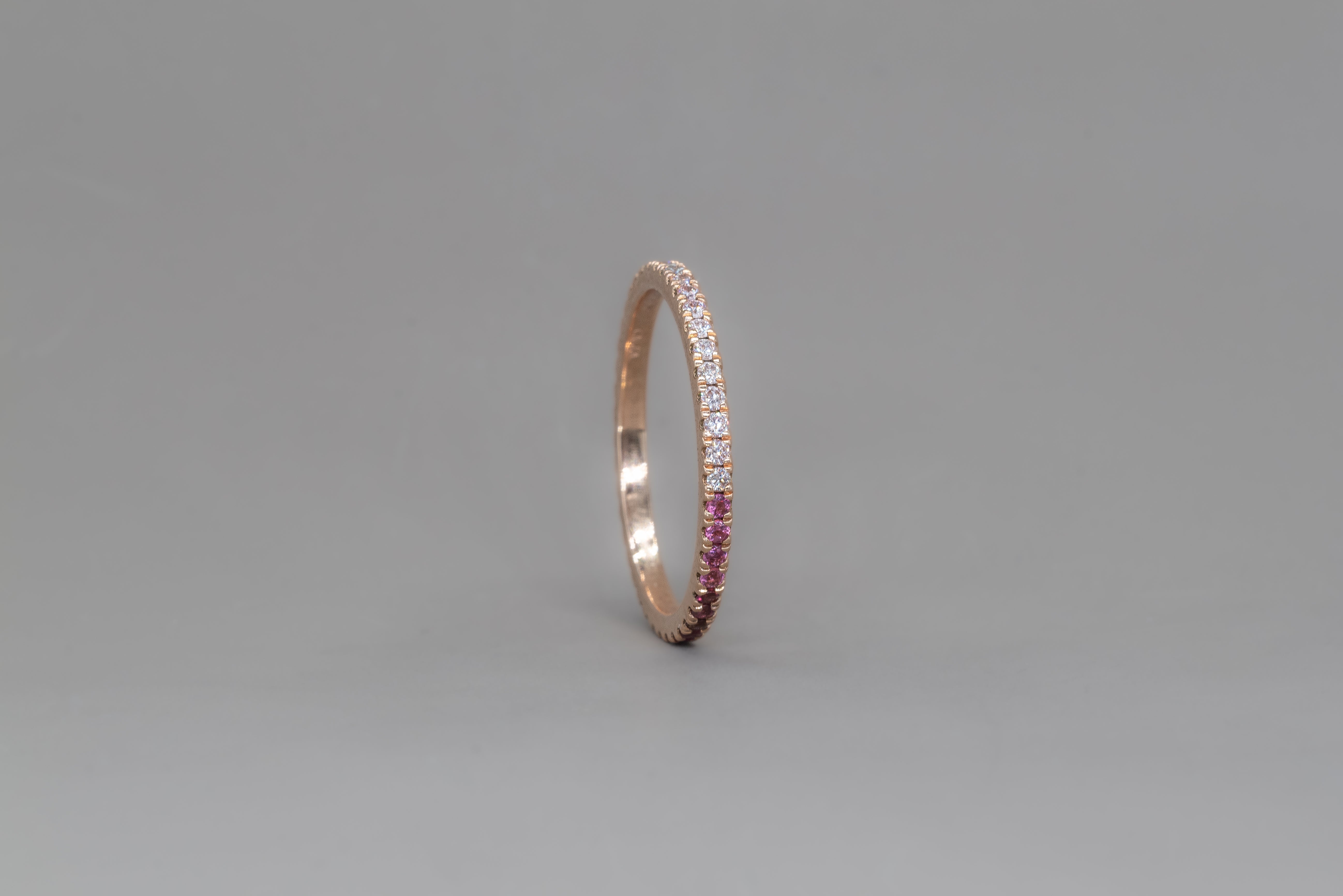 UNDECIDED PETIT ROSE RING