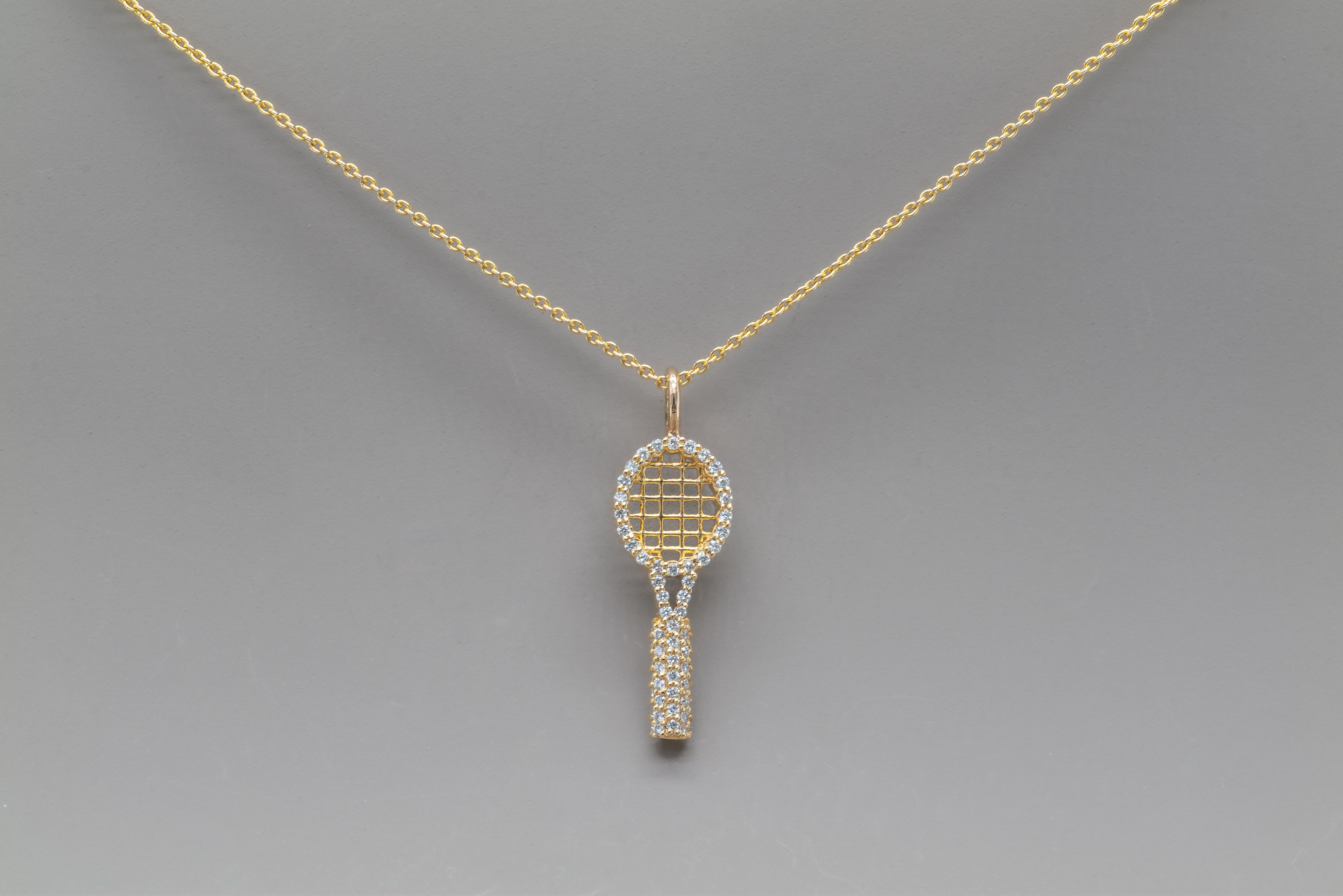 THE RACKET NECKLACE