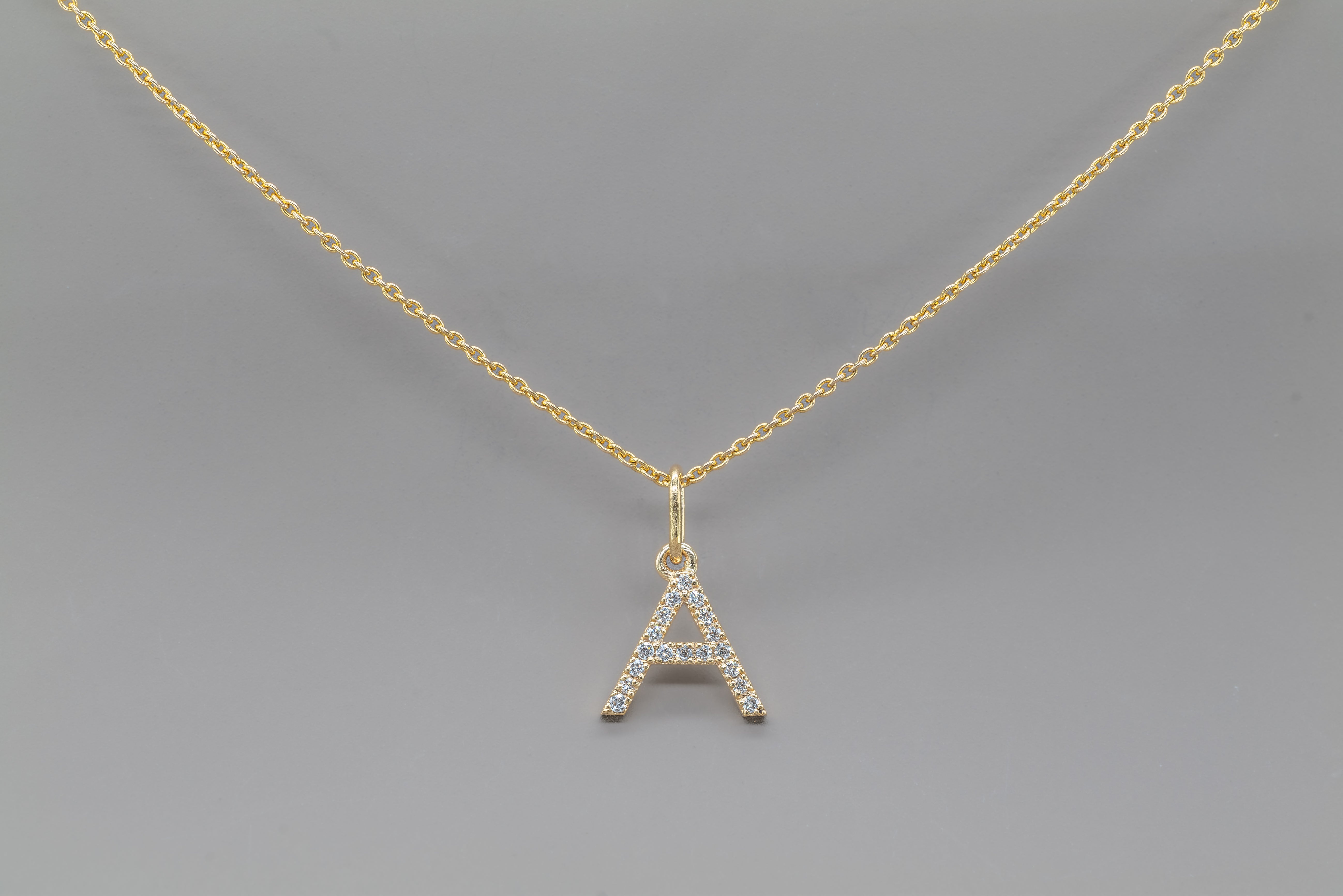 LETTER NECKLACE